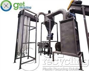 PETフレークジグザグエアラベル分類ユニット